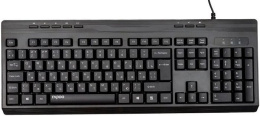 Клавиатура проводная RAPOO NK2400, цвет - черный 13325