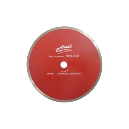 Диск алмазный сплошной (22.2х125 мм) АТАКА 8108650