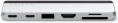 Хаб двойной Satechi Dual USB-C Hub For Surface Pro 9. Цвет: серебристый (ST-HSP9P)