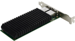 Сетевой адаптер ExeGate EXE-X540-T2 (PCI-E x8 v2.1, порты 2xRJ45 (медные), 10Gb/s (10/1Gb/s, 100Mb/s), Server NIC Intel Chipset X540-AT2) EX296226RUS