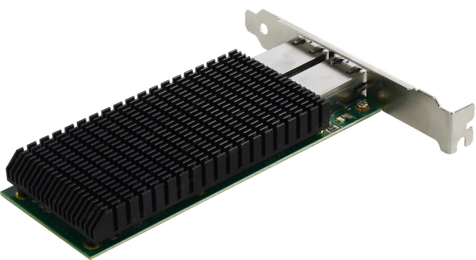 Сетевой адаптер ExeGate EXE-X540-T2 PCI-E x8 v2.1, порты 2xRJ45 медные , 10Gb/s 10/1Gb/s, 100Mb/s , Server NIC Intel Chipset X540-AT2 EX296226RUS
