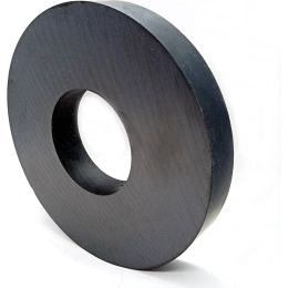 Ферритовый магнит Проф-Магнит кольцо 110x46x16 мм, 1 шт. Проф-Магнит Ферритовый D110x46x16 Y30