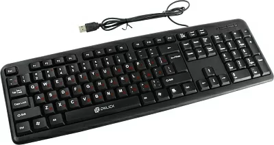 Клавиатура OKLICK 90M Black USB 104КЛ 402127