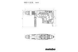 Перфоратор METABO KHEV 11-52 BL [600767500]