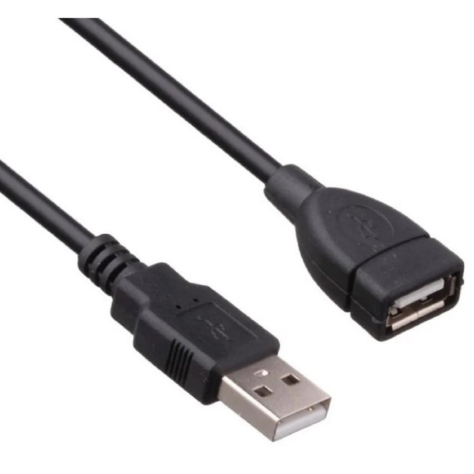 Удлинитель USB 2.0 ExeGate EX-CC-USB2-AMAF-0.5 Am/Af, 0,5м EX294740RUS