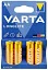 Батарея Varta Longlife LR6 Alkaline AA (4шт) блистер