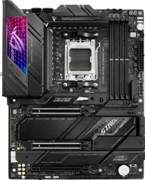 Материнская плата ASUS ROG STRIX X670E-E GAMING WIFI, AM5, X670, 4*DDR5, 4*SATA, 4*M.2, 10*USB 3.2, Type-C, 3*PCIx16,DP+HDMI, ATX; 90MB1BR0-M0EAY0