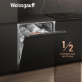 Посудомоечная машина встраив. Weissgauff BDW 6025 D Infolight полноразмерная антрацит