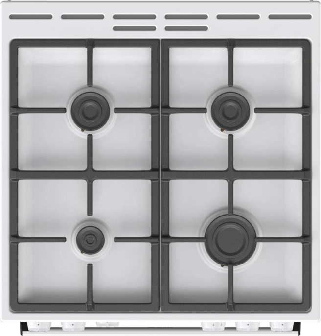 Плита Газовая Gorenje GG6A10WFFM белый без крышки реш.сталь