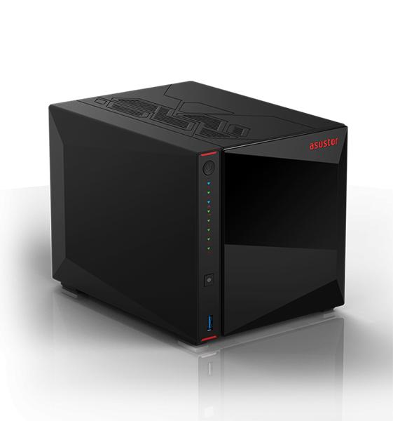 Cетевое хранилище ASUSTOR AS5404T 2-Bay NAS/Media player/Intel Celeron N5105 2.0GHz up to 2.9GHz, 4GB SO-DIMM DDR4, noHDD HDD,SSD ,/2x 2,5Gb LAN /3xUSB3.2,HDMI