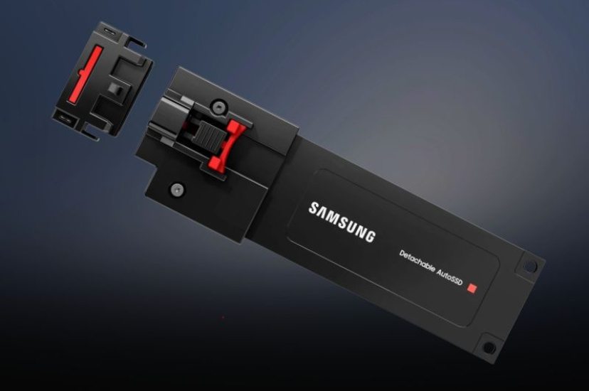 Samsung показала модульный SSD со сменными чипами памяти