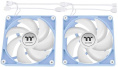 Вентилятор для корпуса Thermaltake CT120 Sync Hydrangea ARGB 120х120x25 голубой 4-pin 25.8дБ упак.:2шт CL-F202-PL12BU-A Ret