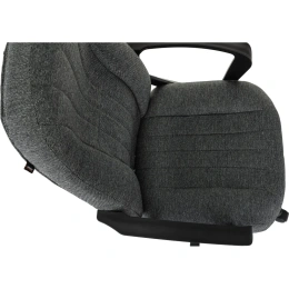 Кресло руководителя Gigant серое, сетка, ткань, крестовина пластик, 120 кг GCH-13