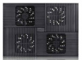 Подставка для ноутбука DeepCool Multi Core X8, 17", 381х268х29 мм, 2хUSB, вентиляторы 4 х 1290г [dp-n422-x8bk]