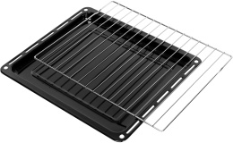 Духовой шкаф электрический DOMFY DM6642EO BG,  68л,  стекло черное