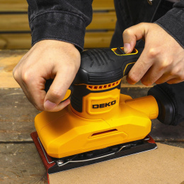 Вибро шлифовальная машина Deko DKS350 350Вт 063-4339