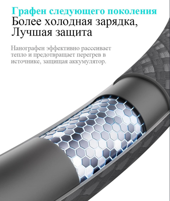 Кабель Romoss CB3235,  USB Type-C (m) -  USB Type-C (m),  1м,  MFI,  серый