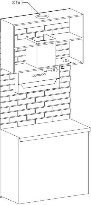 Вытяжка каминная HAIER HVX-W682CB,  сенсорное управление,  черный [td0044973ru]