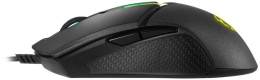 Мышь проводная MSI Clutch GM30, игровая, оптическая, USB, 6200dpi, черный [s12-0401850-d22]