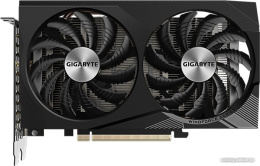 Видеокарта Gigabyte GeForce RTX 3050 Windforce OC V2 8G GV-N3050WF2OCV2-8GD 8 ГБ GDDR6, 1550 МГц / 1792 МГц, 2560sp, 20 RT-ядер, трассировка лучей, 128 бит, 2 слота, питание 8 pin, HDMI, DisplayPort
