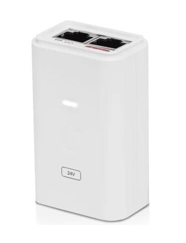 Инжектор Ubiquiti POE-24-24W-G-WH, Gigabit PoE Injector, 24V/1A 24W , white