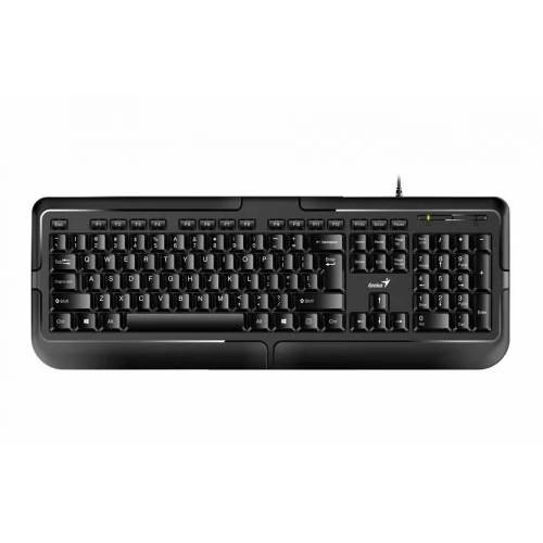 Клавиатура Genius Smart KB-118, {Черный, проводная, USB, 104 клавиши, регулировка наклона} [31310051402]