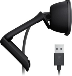 Web-камера Logitech HD Webcam Brio 90,  черный [960-001581]
