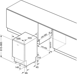 Посудомоечная машина встраив. Krona Garda 60 BI V2 2.1Вт полноразмерная серебристый (КА-00010306)
