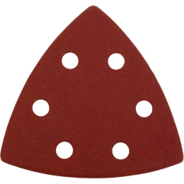Бумага шлифовальная треугольная на липучке 94 мм, A240, 10 шт Makita D-58643