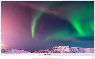 Телевизор LED PolarLine 40" 40PL53TC-SM белый FULL HD 60Hz DVB-T DVB-T2 DVB-C (RUS)