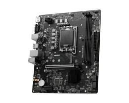 Материнская плата MSI PRO H610M-E H610, LGA1700, 2*DDR5, 1*PCIEx16, 1*PCIEx1, 1*M.2, 4*USB3.2Gen1, 4*USB2.0, 4*SATA3.0, 1G, VGA, HDMI, M-ATX, RTL