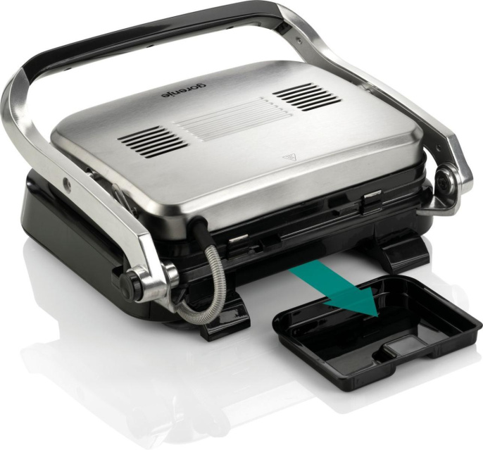 Электрогриль Gorenje GCG2100S,  черный и серебристый