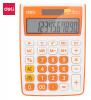 Калькулятор DELI E1238/OR,  12-разрядный, оранжевый