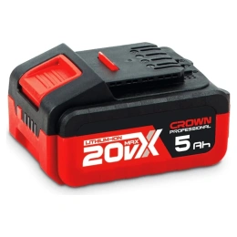 Аккумулятор (20В; 5.0 Ач; 100Wh; Li-ion 18650) Crown CAB205014XE