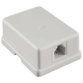 Розетка внешняя ExeGate SM1-RJ45-C5 RJ-45 кат.5/5E UTP Krone/110 EX271122RUS