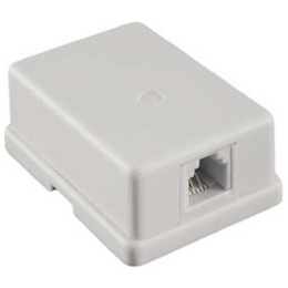 Розетка внешняя ExeGate SM1-RJ45-C5 RJ-45 кат.5/5E UTP Krone/110 EX271122RUS