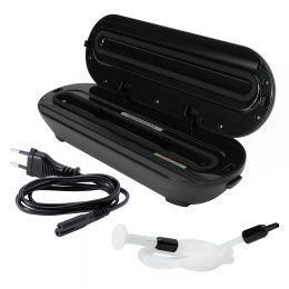 Вакуумный упаковщик RageX R2201-000 125 Вт, управление: сенсорное, уровень шума: 68 дБ, производительность: до 7 л/мин, вакуумное давление: 80 кПа, ширина пакета: 300 мм, режим: сухой, влажный, супервлажный, вакуумирование, запаивание