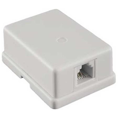 Розетка внешняя ExeGate SM1-RJ45-C5 RJ-45 кат.5/5E UTP Krone/110 EX271122RUS