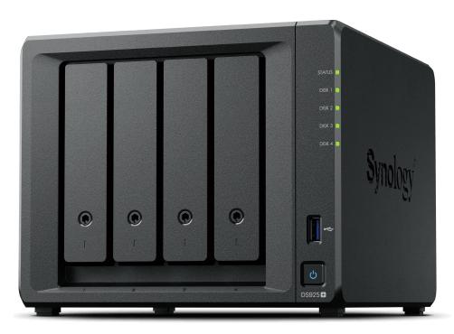 Сетевое хранилище NAS SYNOLOGY DS925+ 4-bay настольный Ryzen V1500B
