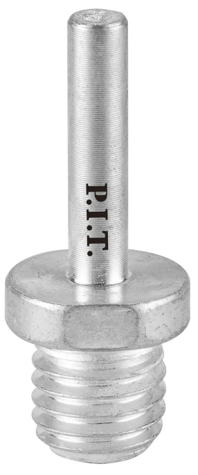 Адаптер для дрели P.I.T. APLS17-001A Ø6мм - M14, для использования опорных тарелок для УШМ, HCS
