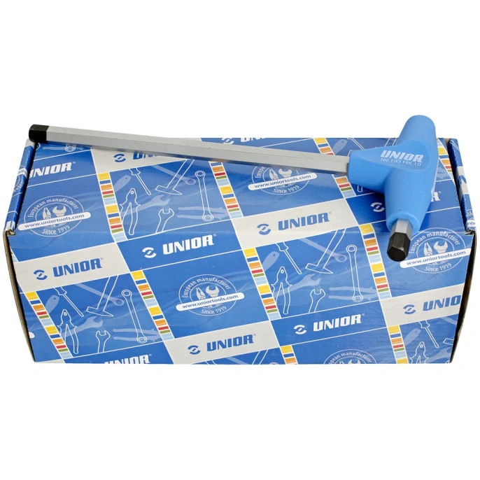 Набор шестигранных ключей Unior с Т-образной рукояткой 10 предметов 2,5-10 мм 3838909088792