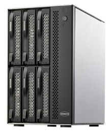 Внешний корпус для жёстких дисков TerraMaster D6-320 DAS tower/JBOD,Single Disk/up to 6 SATA 3,5' or 2,5' /1xUSB3.2 Type-C gen2/1xPS/1YW