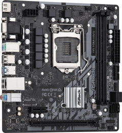 Материнская плата ASRock H510M-HVS R2.0, Socket LGA 1200, Intel H510, mATX, Ret