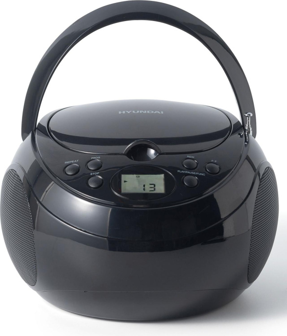 Аудиомагнитола Hyundai H-CD3301 черный 4Вт CD CDRW MP3 FM dig