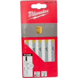Полотно по дереву T144D (5 шт; 75 мм) для лобзика Milwaukee 4932213116