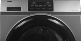 Стиральная машина узкая HAIER HW70-BP12919S, с фронтальной загрузкой, 7кг, 1200об/мин, с паром, инверторная