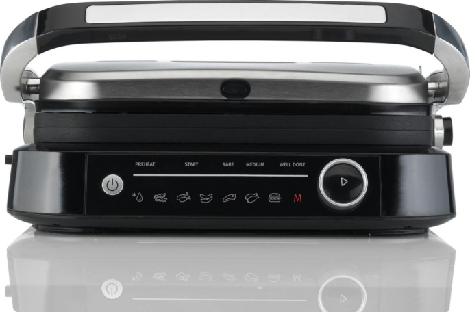 Электрогриль Gorenje GCG2100S,  черный и серебристый