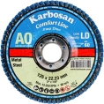 Диск лепестковый 125х22 мм; Р60 Karbosan KAR-981380