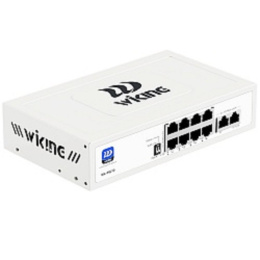 Wi-Tek WK-PS210 коммутатор WIKING неуправляемый PoE 76Вт, 8FE PoE +2FE WK-PS210 V2