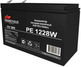 Аккумуляторная батарея PROMETHEUS ENERGY PE 1228W для ИБП,  12В,  7Ач [pe 1228 w]